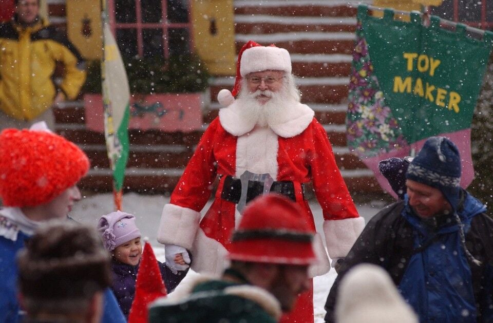 The real santa claus clearance in the north pole