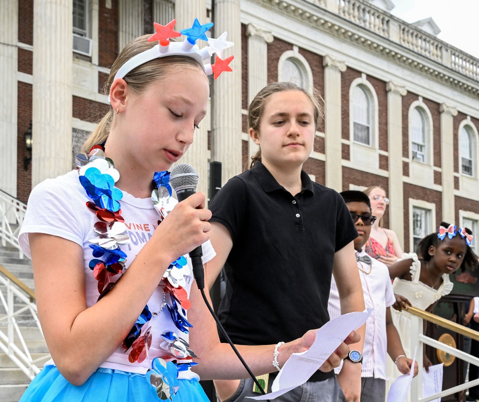 Schenectady City Hall reading of Declaration of Independence | Photo ...