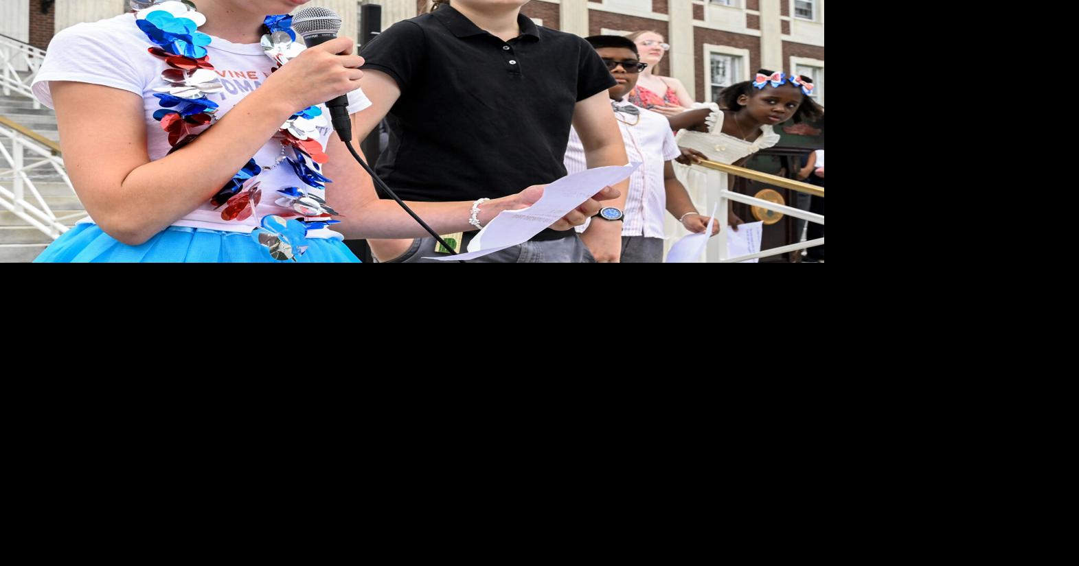 Photos: Declaration of Independence reading on steps of Schenectady City Hall