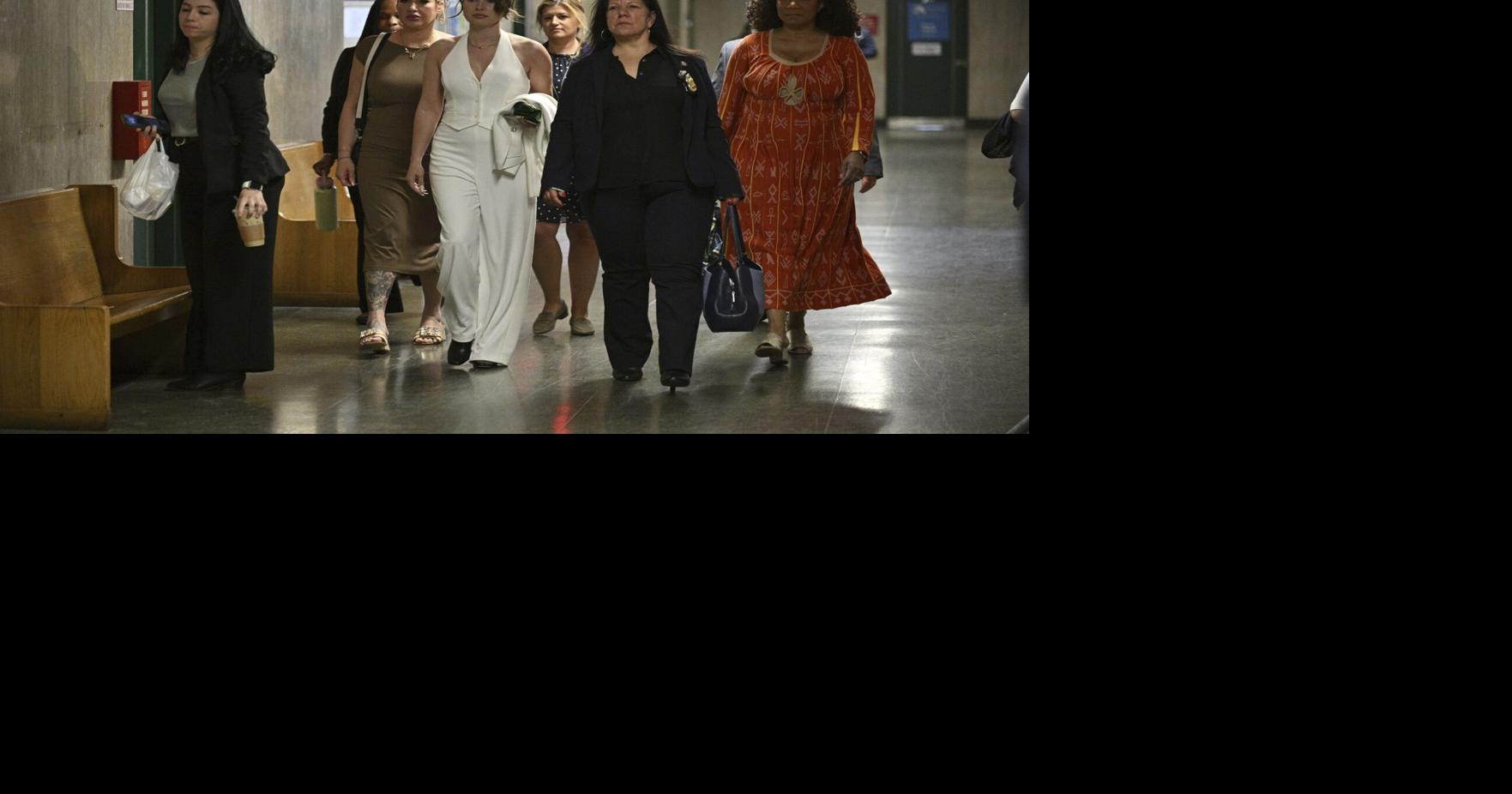 Accuser gestures at Harvey Weinstein in courtroom confrontation A key witness stared down Harvey Weinstein and pointed sharply at him as she left court in sobs By JENNIFER PELTZ - Associated Press May 20, 2025 7 mins ago