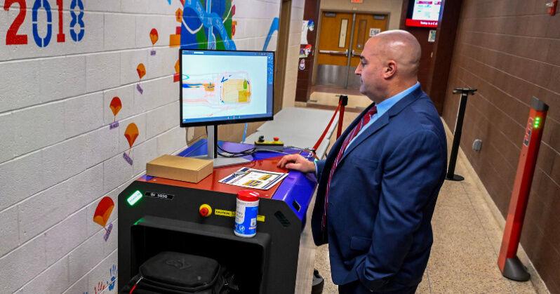 Photos: Schenectady High School's new scanners, detectors | Photo ...
