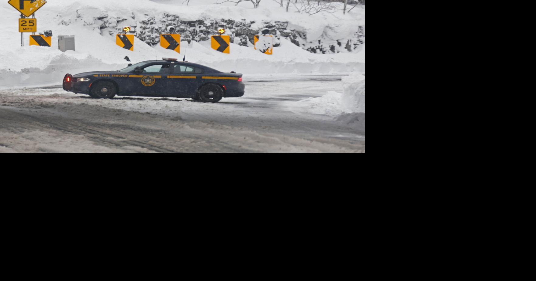 Military police enforce driving ban in snow-stricken Buffalo ...