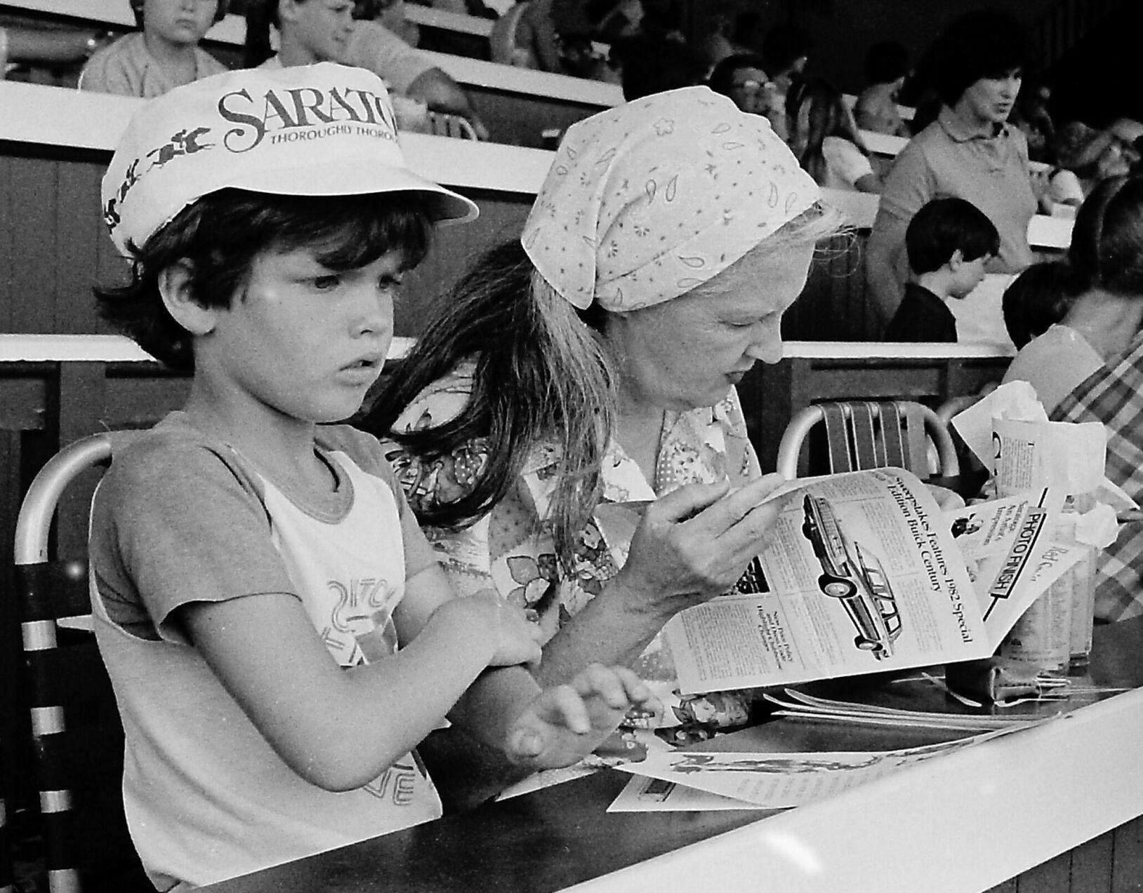 Saratoga Race Track 1982