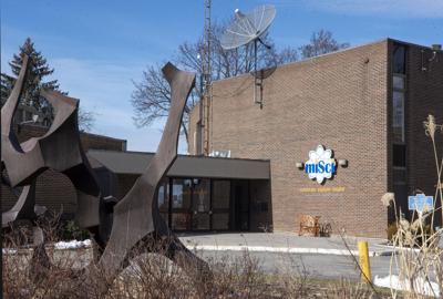 An exterior view of MiSci, Museum of Innovation & Science