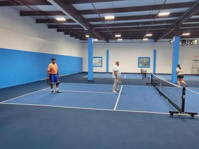 Xtreme Pickle brings indoor pickleball courts to the Riverfront Center in Amsterdam.