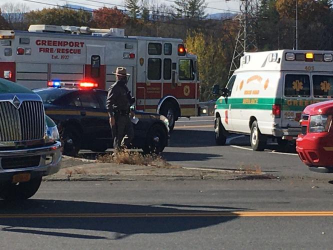 Greenport accident causes backups, drivers not injured Columbia