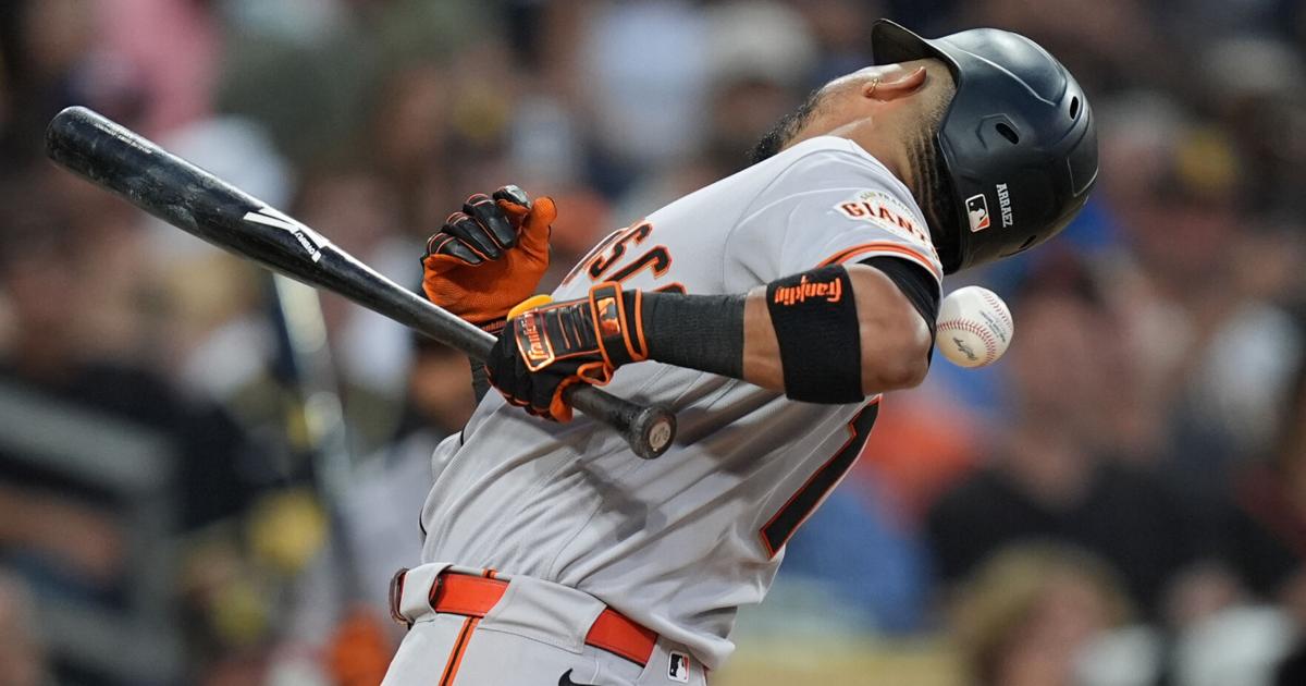 Giants scratch MLB batting leader Arraez with cramps minutes before game vs Padres AP Aug 1, 2026 3 hrs ago