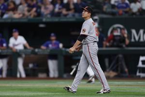 Orioles’ Tomoyuki Sugano falters again in lopsided 6-0 loss to Rangers