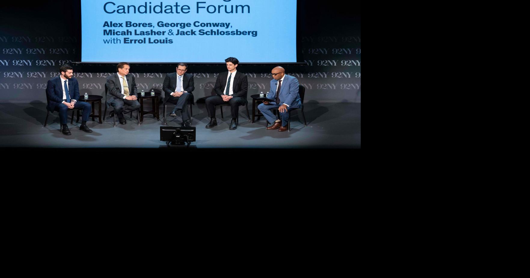 Democrats spar over big tech during debate for coveted congressional district in Manhattan Democrats competing over a coveted congressional district in Manhattan have slugged it out during a heated debate By ANTHONY IZAGUIRRE - Associated Press Jun 4, 2026 11 mins ago