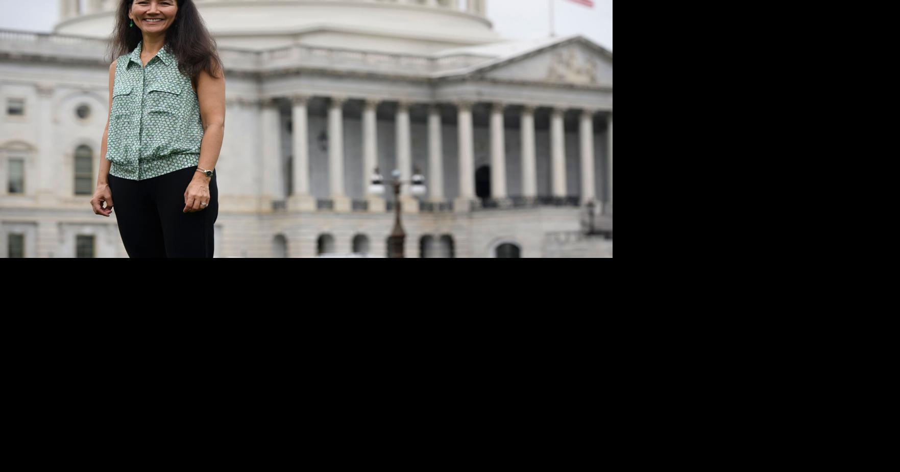 Representative-elect Mary Peltola, outside the U.S. Capitol in Washington, D.C., on Sept. 12, 2022.
