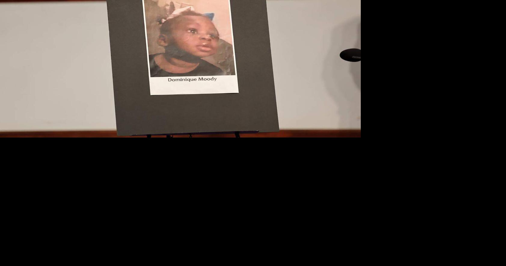 Dominique Moody died of prolonged injuries while in the care of an aunt in December of 2025.