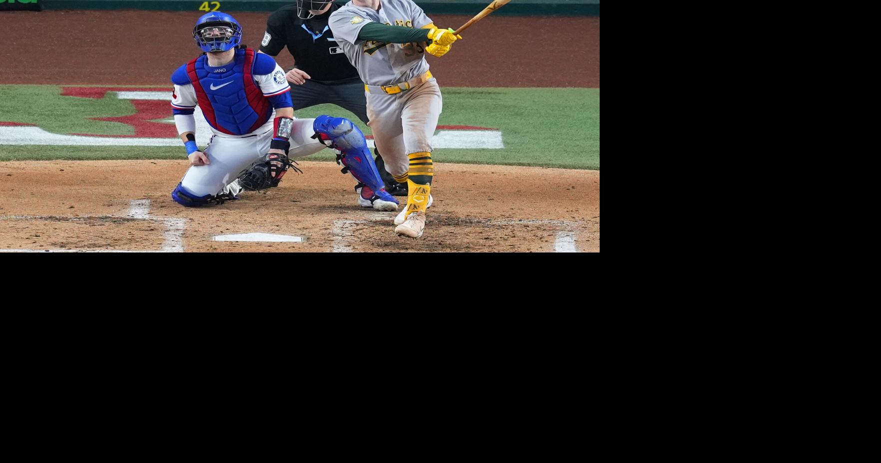 Bolte's first career multihomer game leads Athletics over Rangers 9-2 AP Sep 2, 2026 1 hr ago