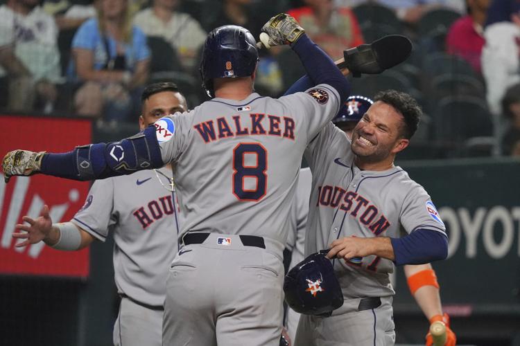 Christian Walker homer caps 6-run 7th for Astros in 6-3 win that ends  Rangers' 6-game winning streak | Sports | dailygazette.com