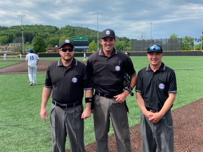 Connors umpires state baseball tournament; elected VP of NYSUA