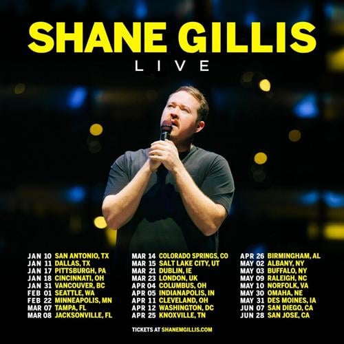 Shane Gillis coming to Albany's MVP Arena in May 2025 Nippertown