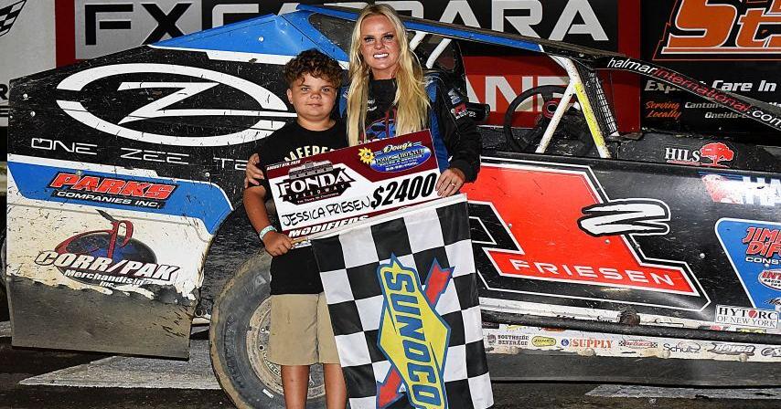 Jessica Friesen tops husband Stewart in Fonda feature