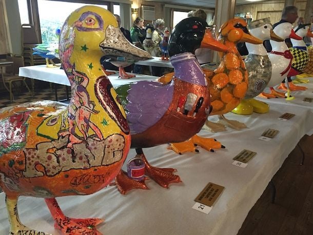 Vibrant Duck Festival Scene in the Year 2025