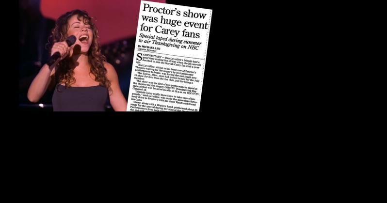 Mariah Carey and the 1993 national special at Proctors | Life & Arts - Vimarsana News
