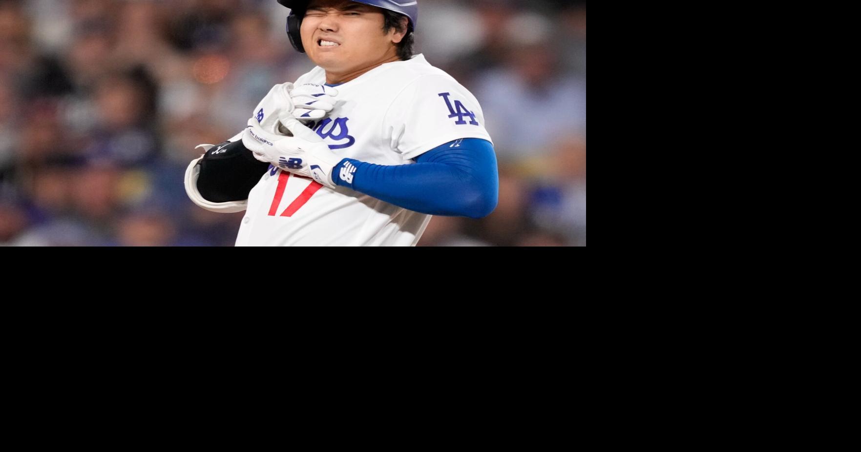 Dodgers' Shohei Ohtani hit on the hand by a pitch, exits game against the Rockies Shohei Ohtani was hit on the right hand by a pitch during the Los Angeles Dodgers' game against the Colorado Rockies AP May 27, 2026 16 mins ago