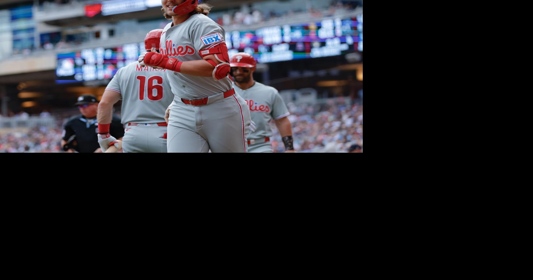 De La Cruz hits go-ahead single, Phillies overcome five-run deficit to beat Minnesota 7-5 By MIKE COOK - Associated Press Aug 16, 2026 8 mins ago