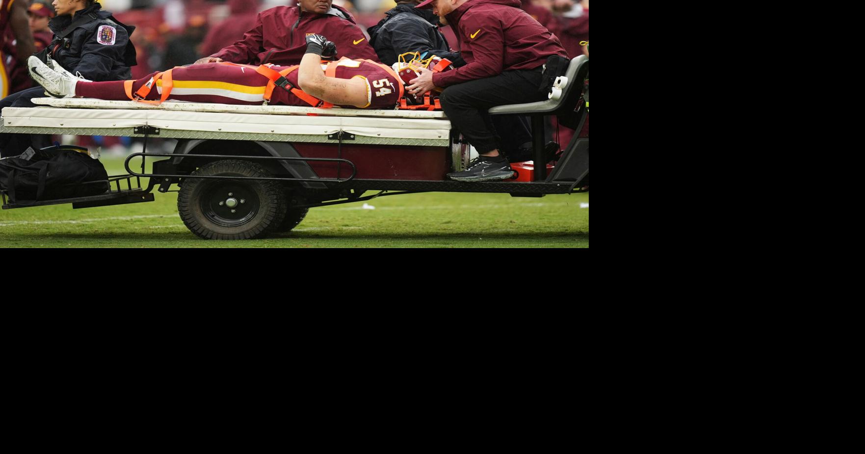Commanders LB Leo Chenal has neck surgery and QB Jayden Daniels to return to practice this week Washington Commanders linebacker Leo Chenal has undergone neck surgery By ETHAN CADEAUX - Associated Press Sep 28, 2026 8 mins ago