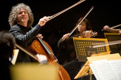 British cellist launches tour in Troy