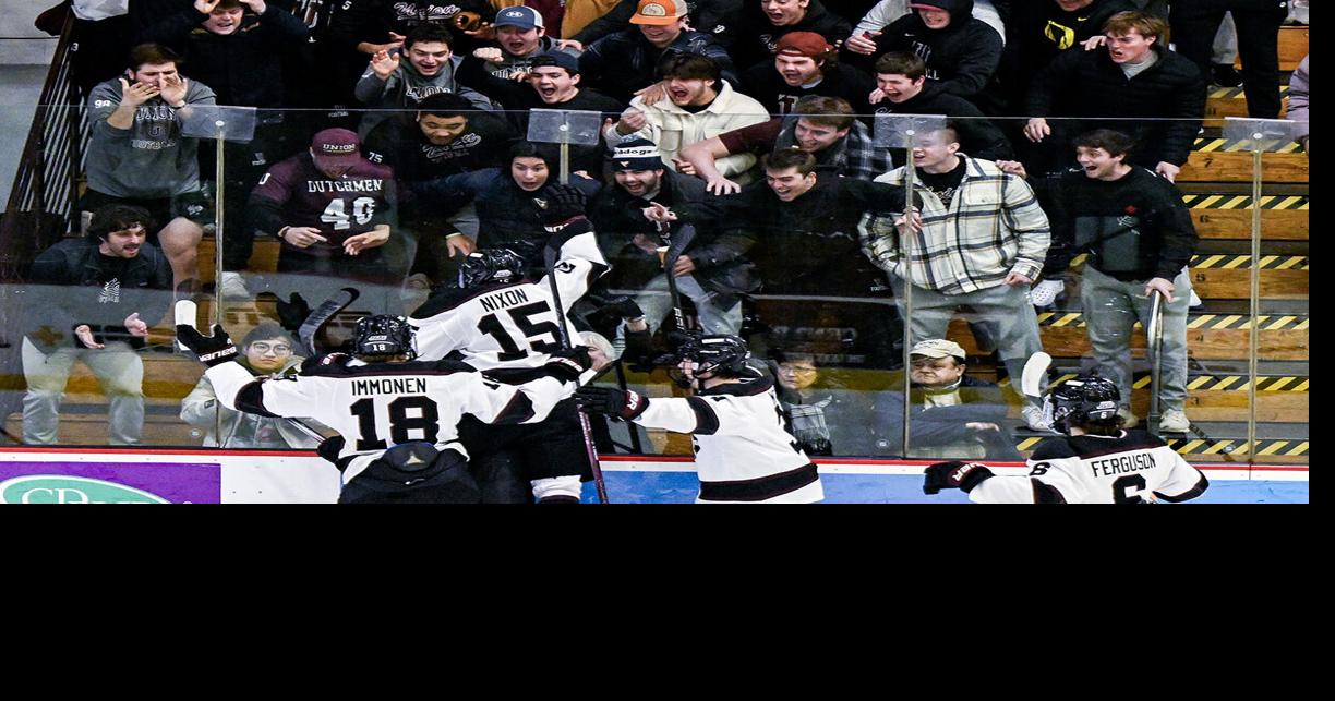 Men's ECAC Hockey tournament: Sixth-seeded Union routs 11th-seeded ...