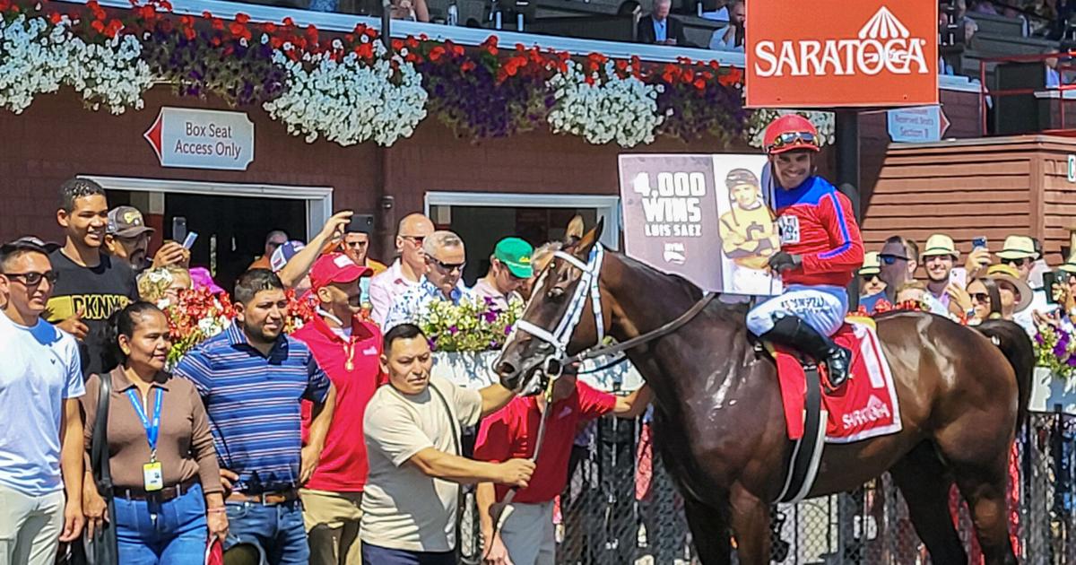 Saez notches 4,000th career victory