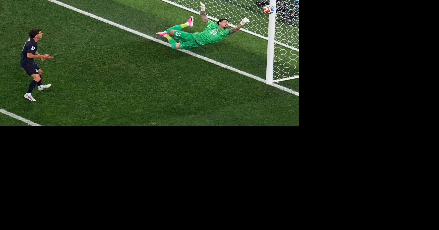 One Extraordinary Photo: US forward Christian Pulisic denied by Turkey goalkeeper By MARCIO SANCHEZ - Associated Press Jun 26, 2026 13 mins ago