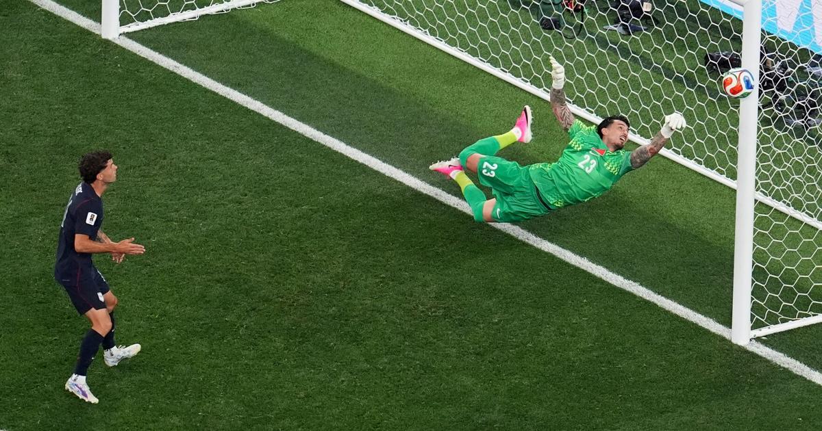 One Extraordinary Photo: US forward Christian Pulisic denied by Turkey goalkeeper By MARCIO SANCHEZ - Associated Press Jun 26, 2026 13 mins ago