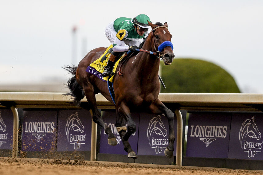 MacAdam Flightline blows away BC Classic field to stamp his