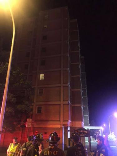 Fire breaks out in Bliss Towers apartment