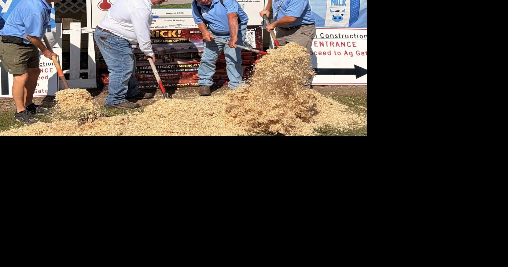 Columbia County ag society breaks ground on learning facility
