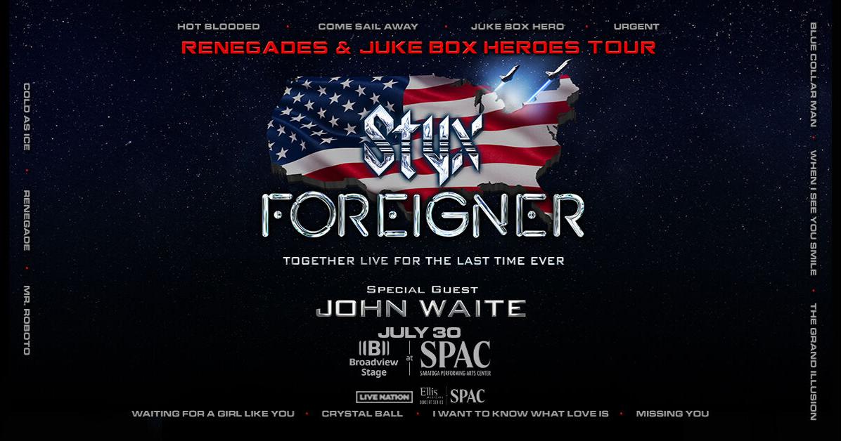Nippertown Foreigner and Styx at SPAC in 2024 Life & Arts