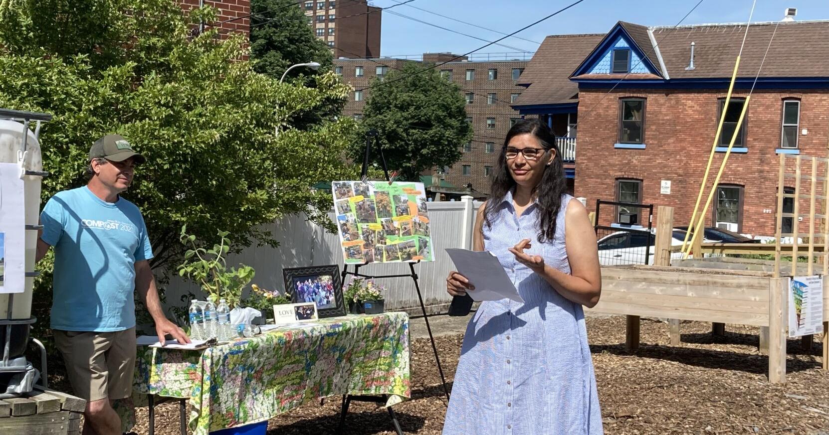 Grow Amsterdam branching out with dedication of Kimball Community Garden - Vimarsana News