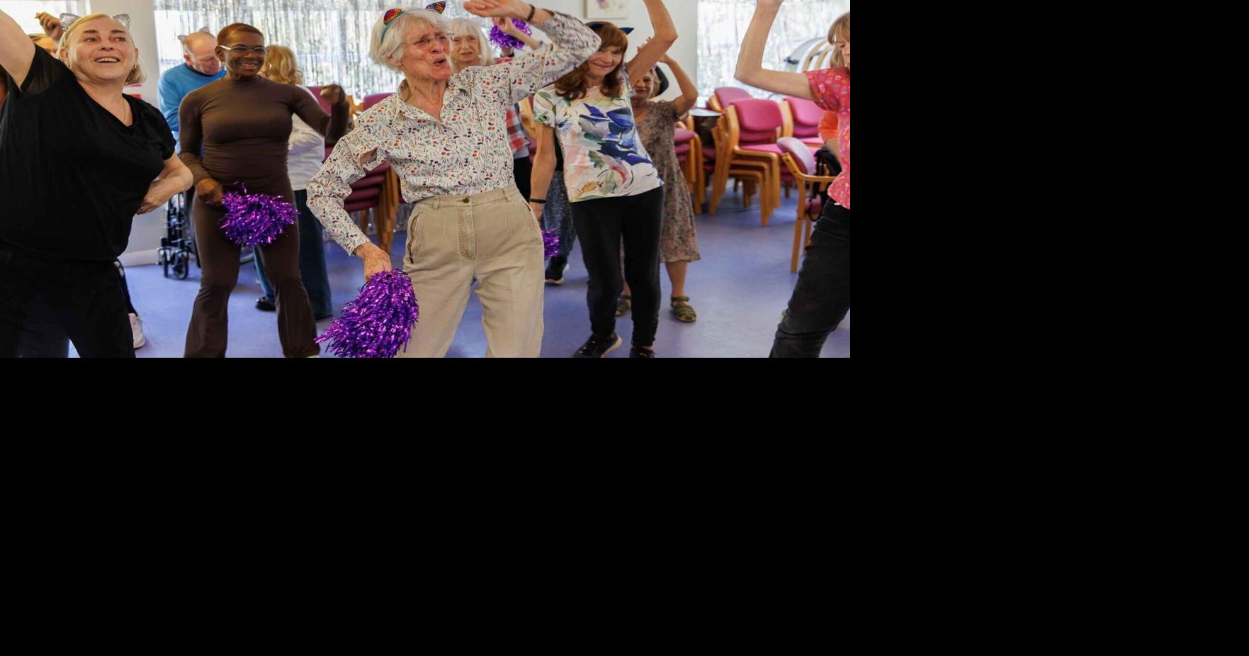 DJ’s ‘day rave’ rocks center for older people