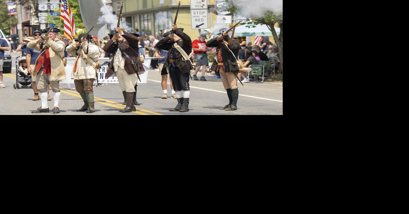 Turning Point battle parade, festival steps off in Schuylerville