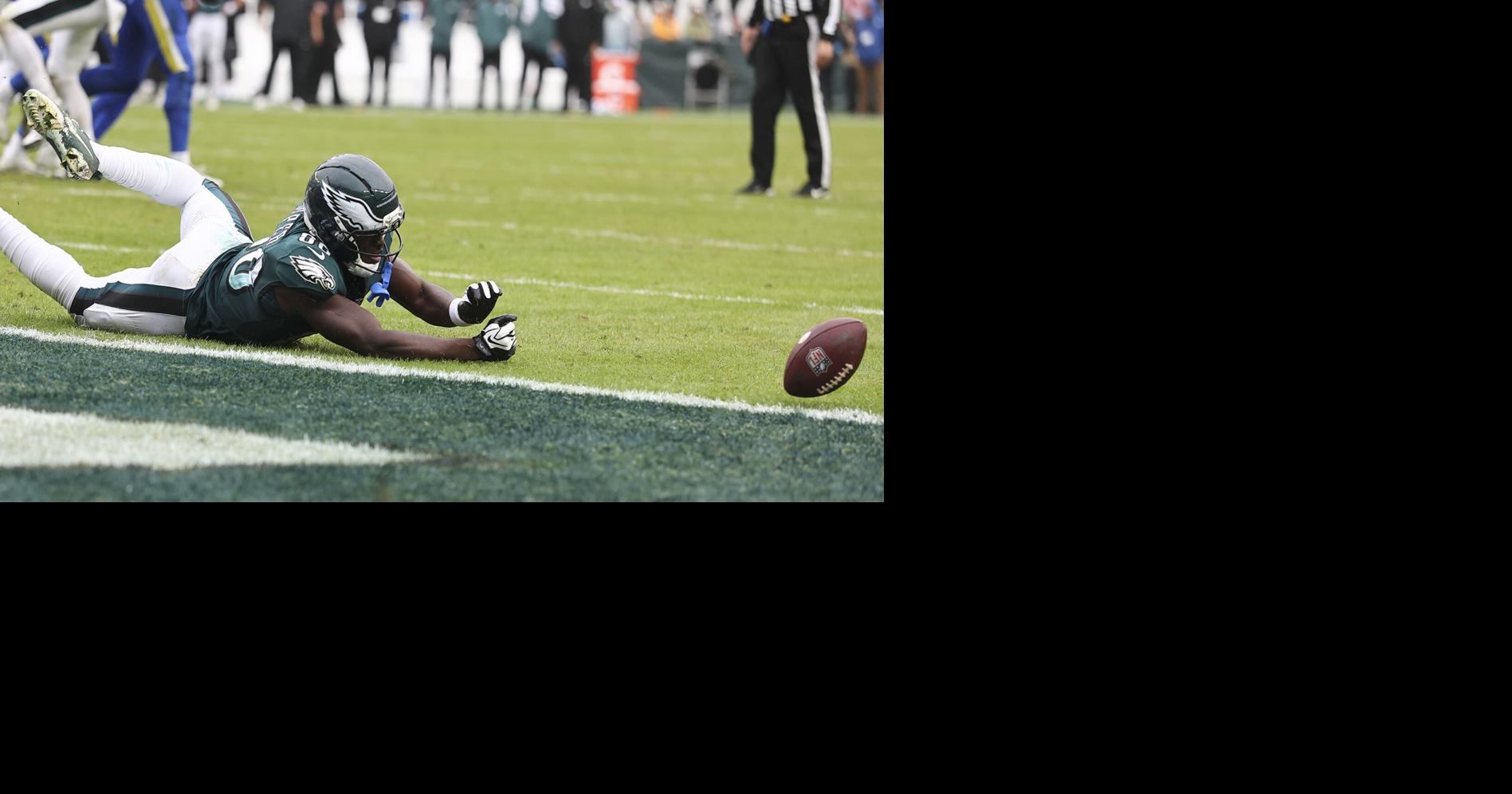 Darius Cooper was the star with two touchdown catches, but no aspect of the Philadelphia Eagles offense could be called a particular strength.