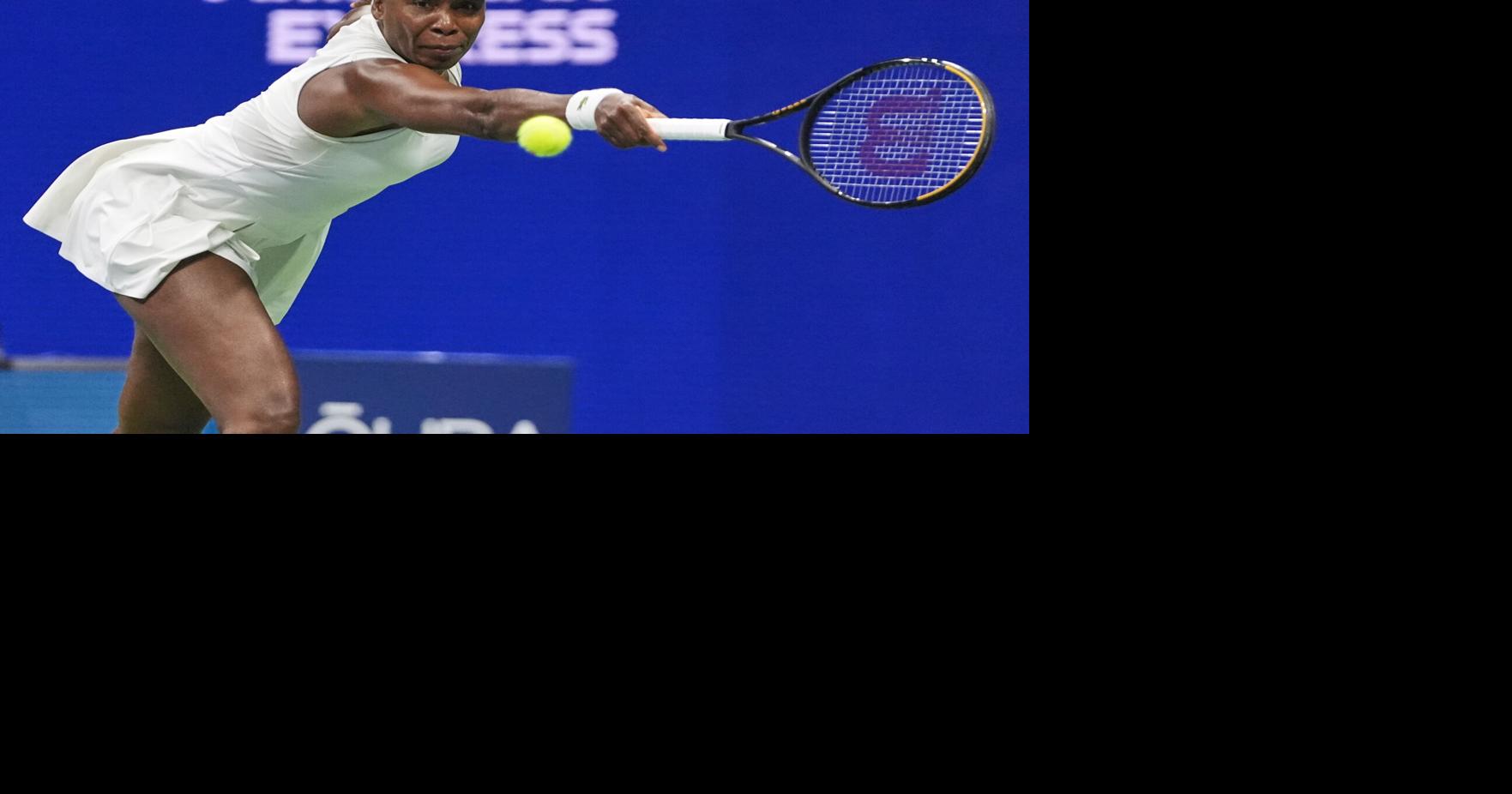 Venus Williams bows out of her 26th US Open with a 1st-round loss to Sofia Kenin Venus Williams had her 26th U.S. Open appearance delayed until after midnight By STEPHEN WHYNO - AP Sports Writer Aug 31, 2026 7 mins ago