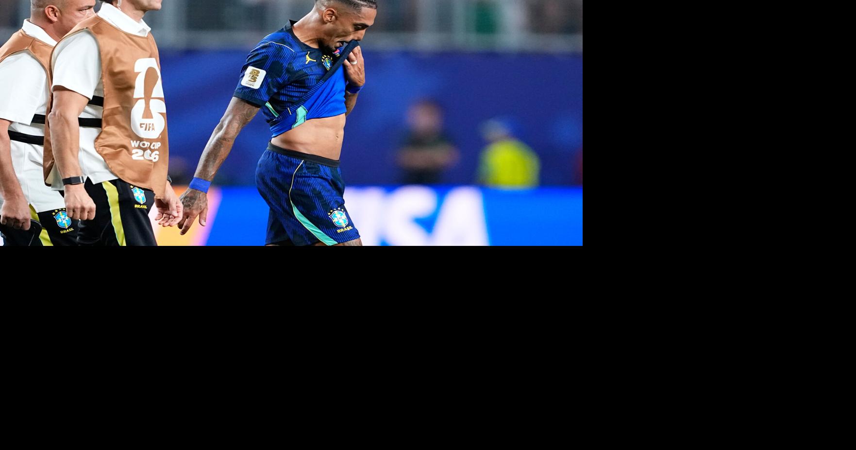 Raphinha has a hamstring injury and will undergo treatment, Brazil says Brazil says forward Raphinha will undergo treatment on a hamstring injury with the hope of him returning to the World Cup AP Jun 20, 2026 15 mins ago