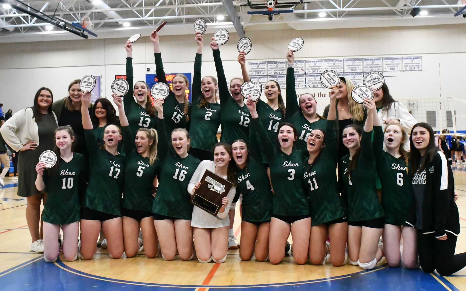 Shenendehowa Girls’ Volleyball Sweeps Saratoga Springs for AAA Championship After Hiatus