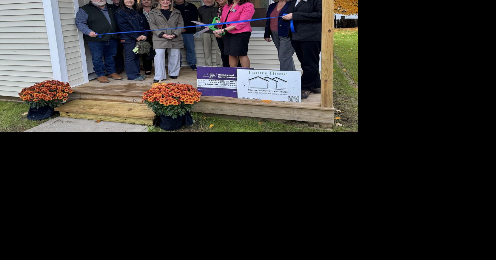 Ribbon officially cut on county Land Bank’s first Tupper Lake house ...