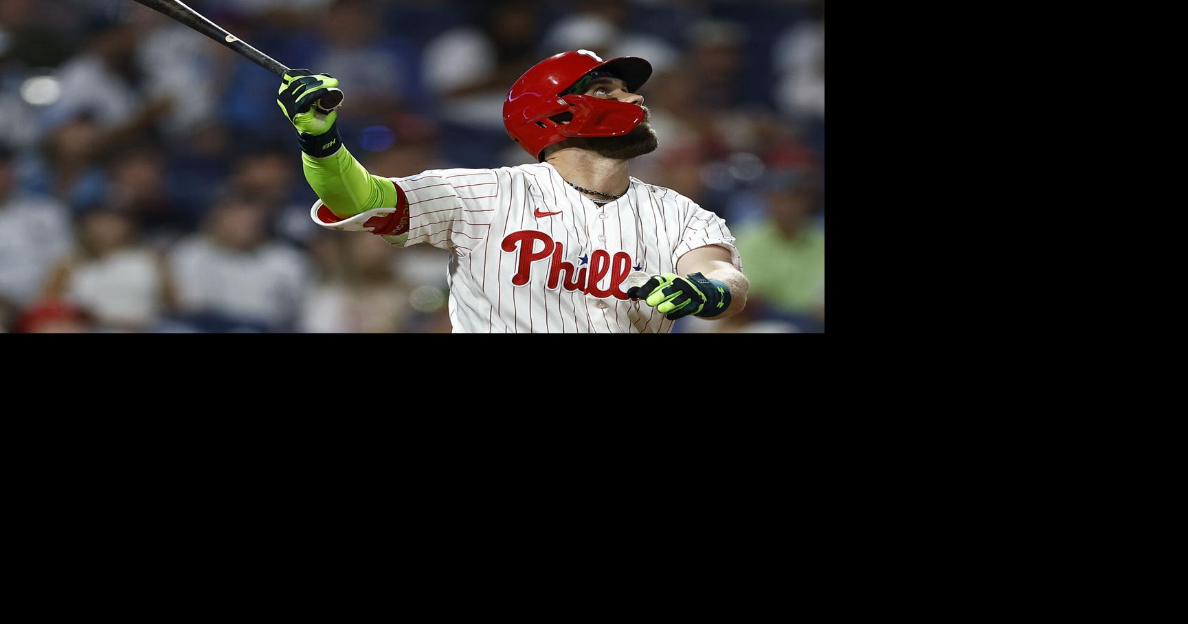 Bryce Harper was batting .165 with 28 strikeouts in 79 at-bats in July going into Wednesday's game.
