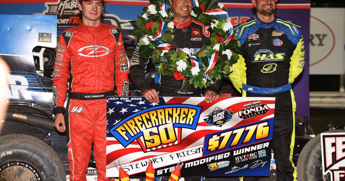 Marcus Fry Racing The latest update on Stewart Friesen — Area Stock Car Racing | Sports ...