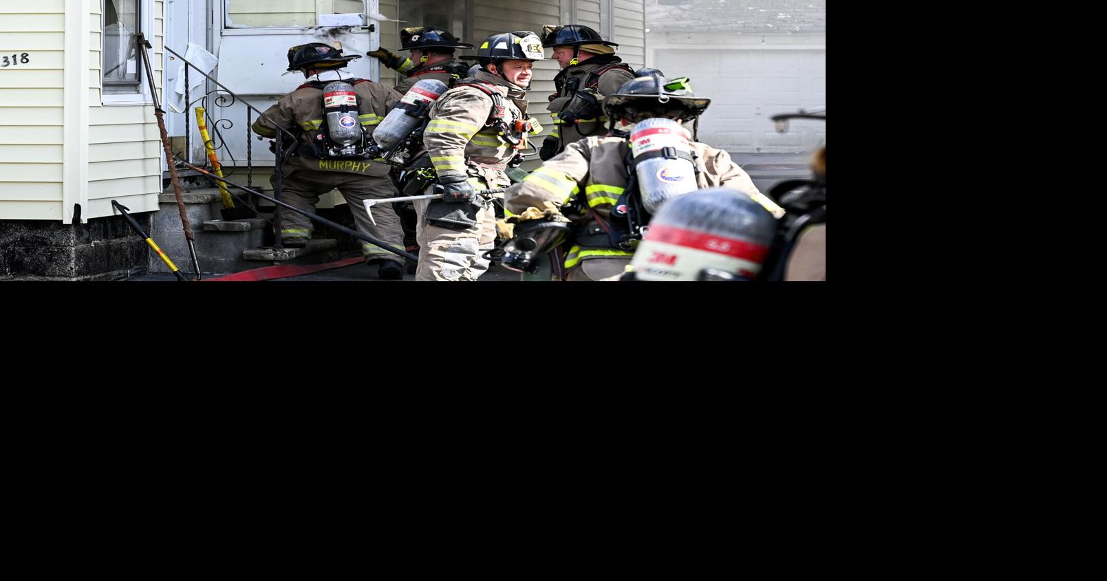 Schenectady firefighters battle Michigan Ave house fire | Fire ...