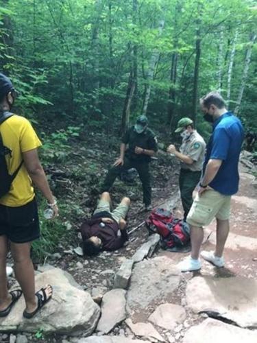 Forest rangers rescue three in Greene County