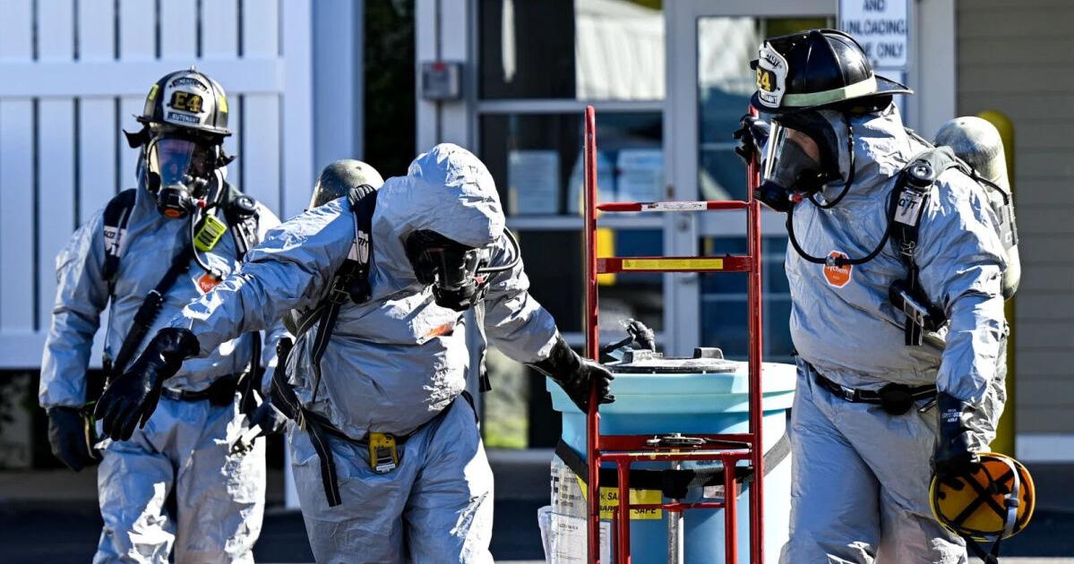 Hazmat call at Glendale Home Thursday morning partial evacuation as