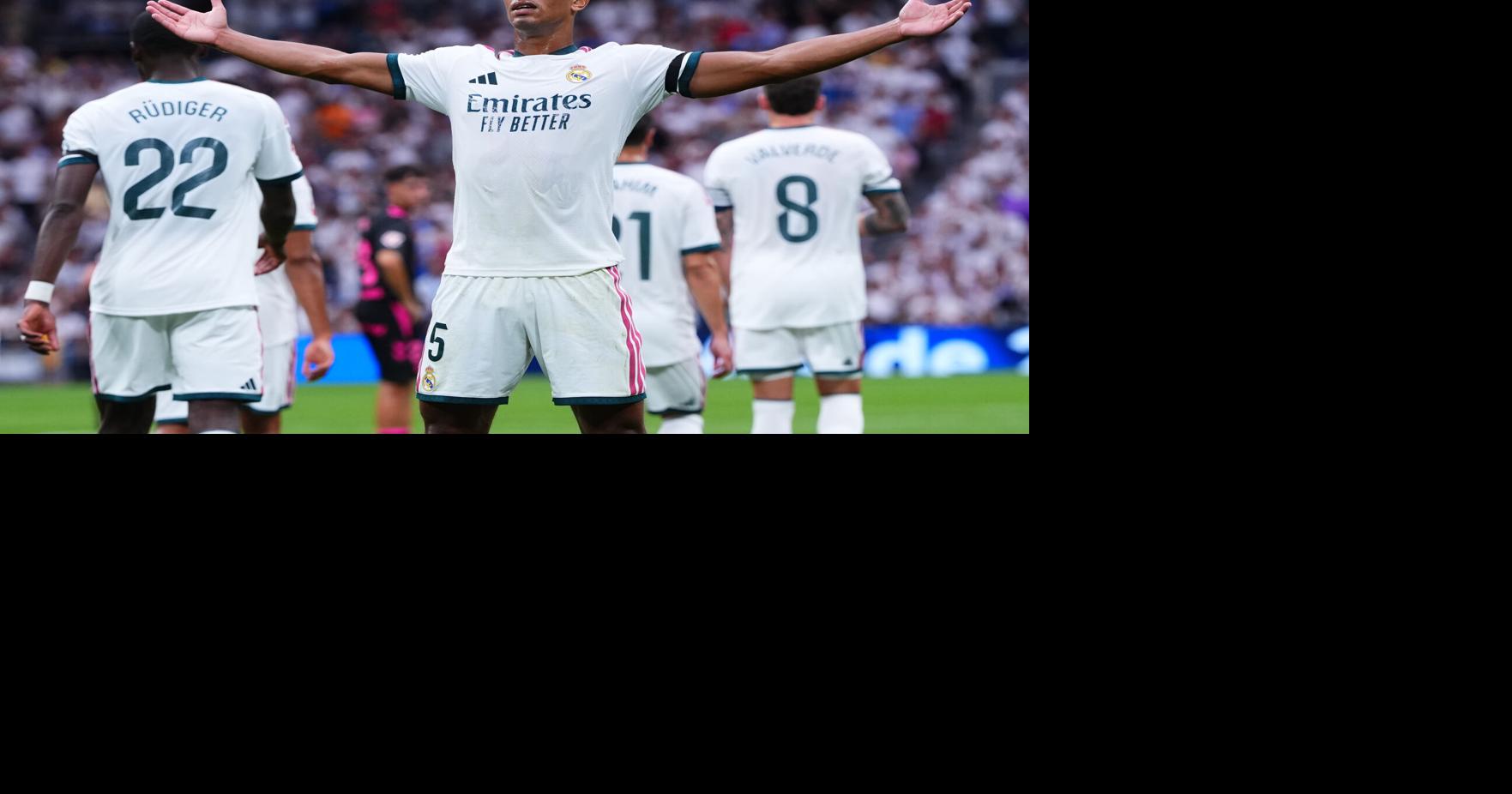 Bellingham leads Madrid to another win, Chelsea scores 4 against Brighton By CIARÁN FAHEY - AP Sports Writer Aug 30, 2026 22 mins ago