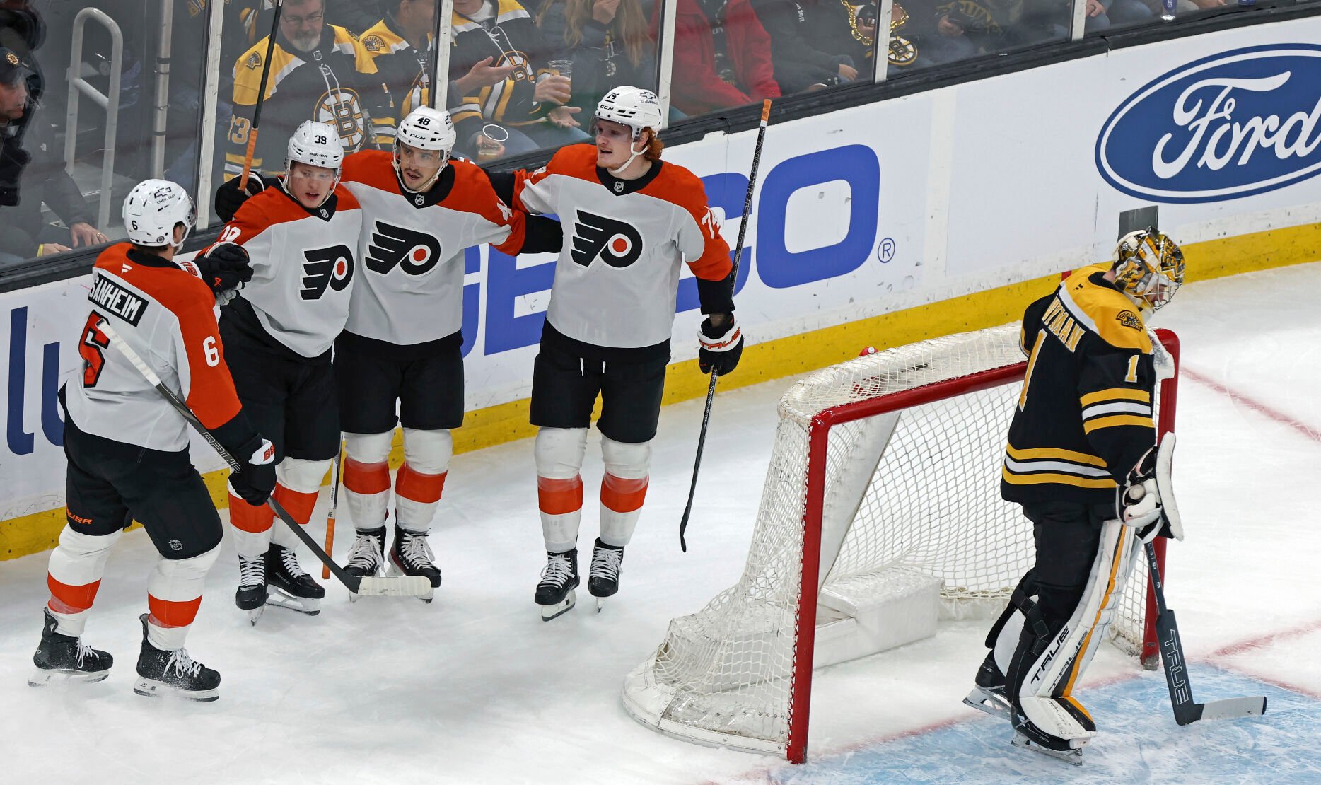 Zacha Scores In Overtime As The Bruins Rally Past The Flyers For Their ...