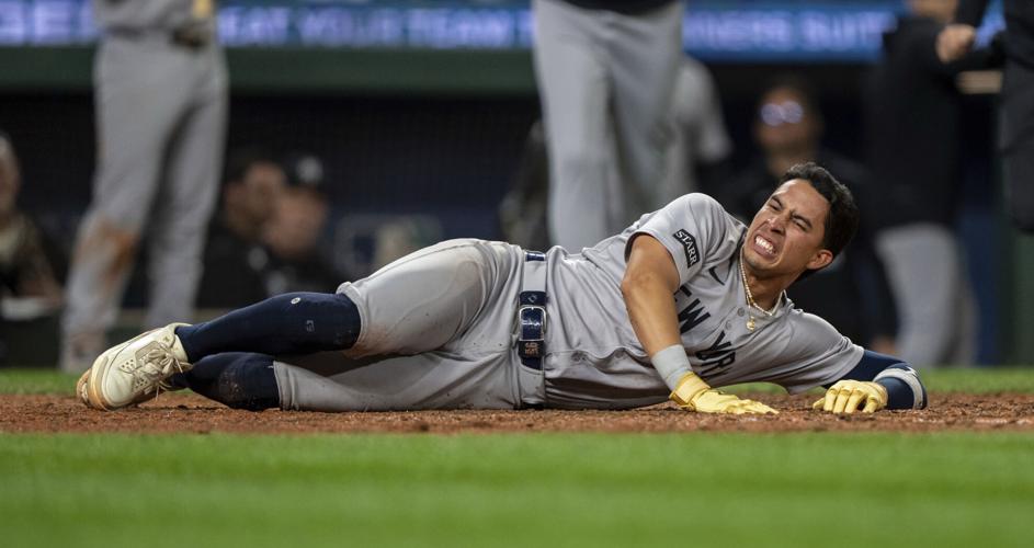 Yankees third baseman Oswaldo Cabrera placed on 10-day injured list with  left ankle fracture | Sports | dailygazette.com